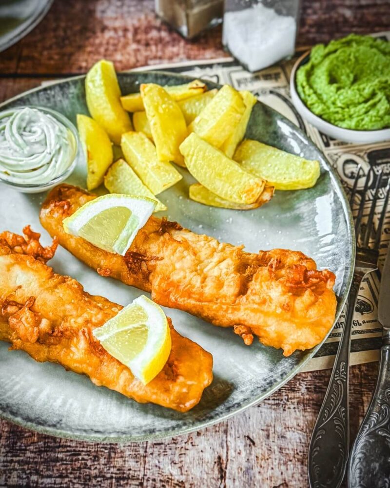 Elegantes Fish And Chips Rezept Ohne Friteuse Bilder