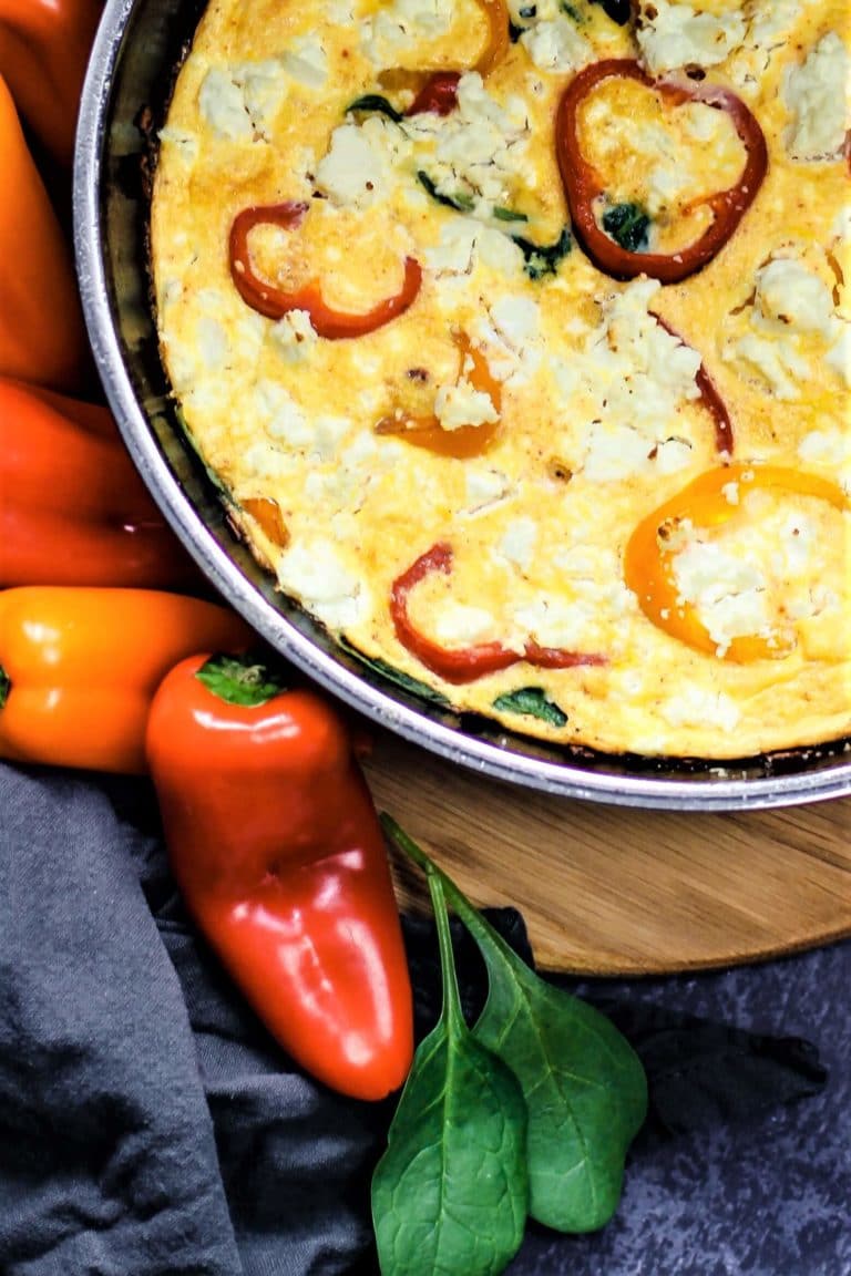 Gemüse Frittata | perfekt zum Familien-Brunch oder Abendessen