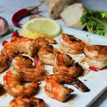 garnelen marinieren - rezept - die frau am grill - 1
