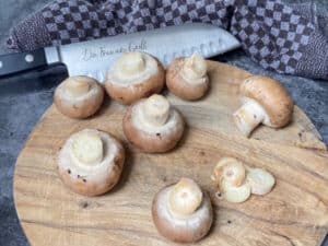 gebackene champignons rezept schritt 1