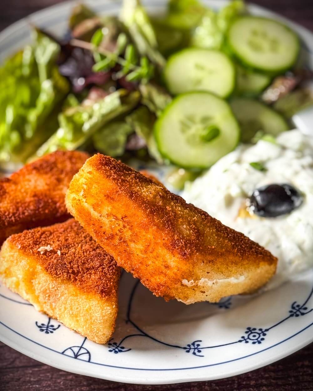 gebackener feta griechisch