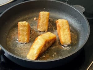 gebratener feta saganaki schritt 5