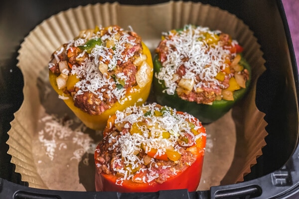Paprika In Der Heissluftfritteuse