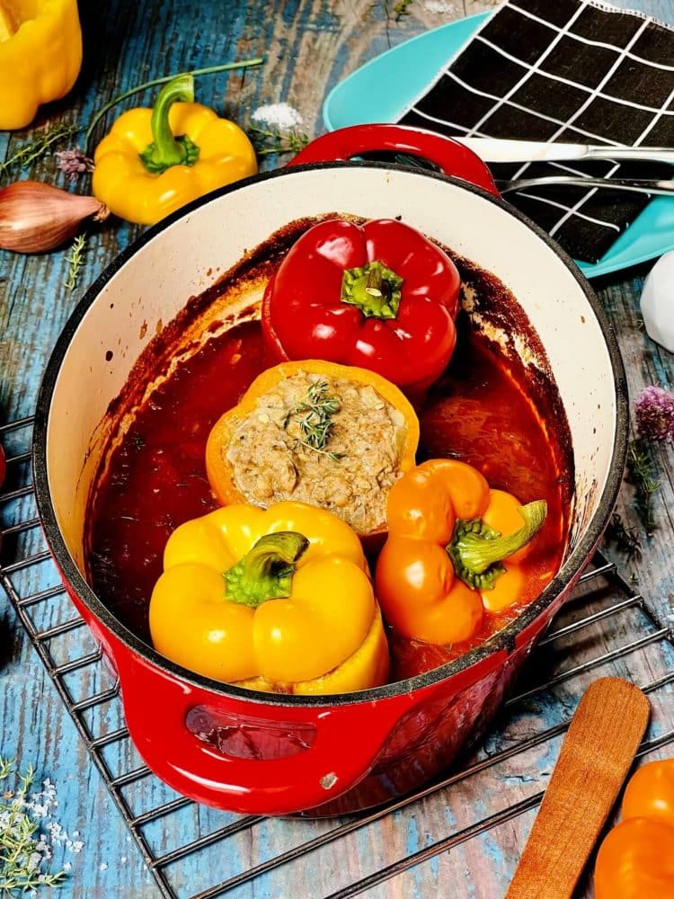 Wie Lange Muss Gefãâ¼llte Paprika In Den Ofen