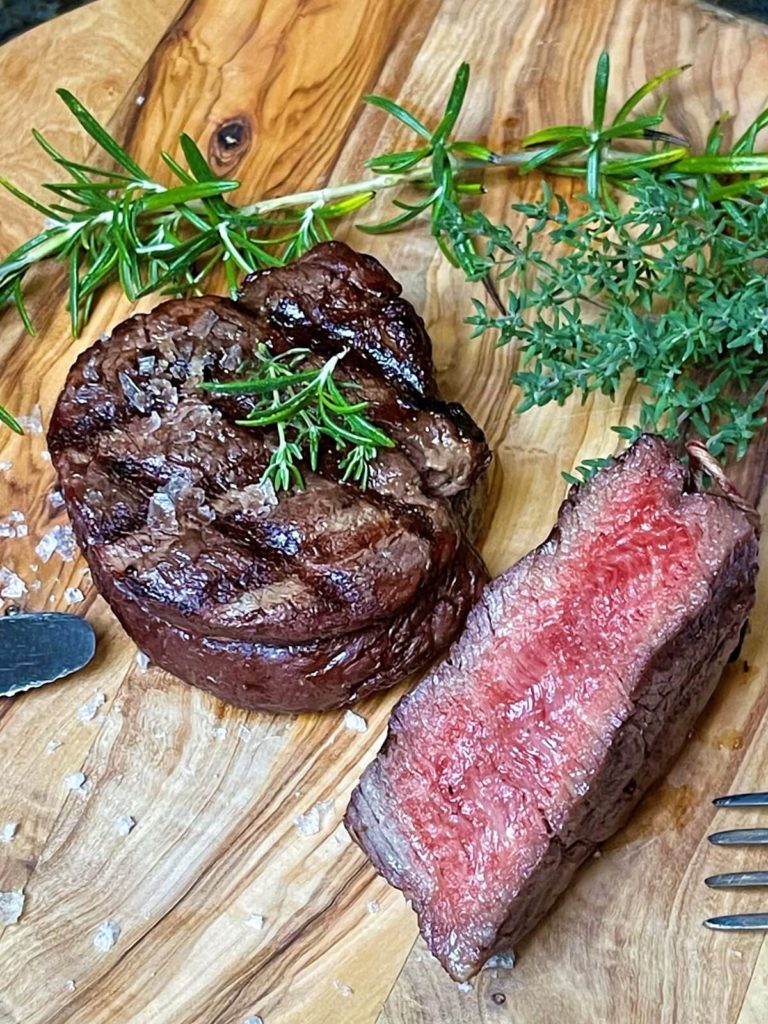 Rinderfilet grillen zart, saftig & lecker