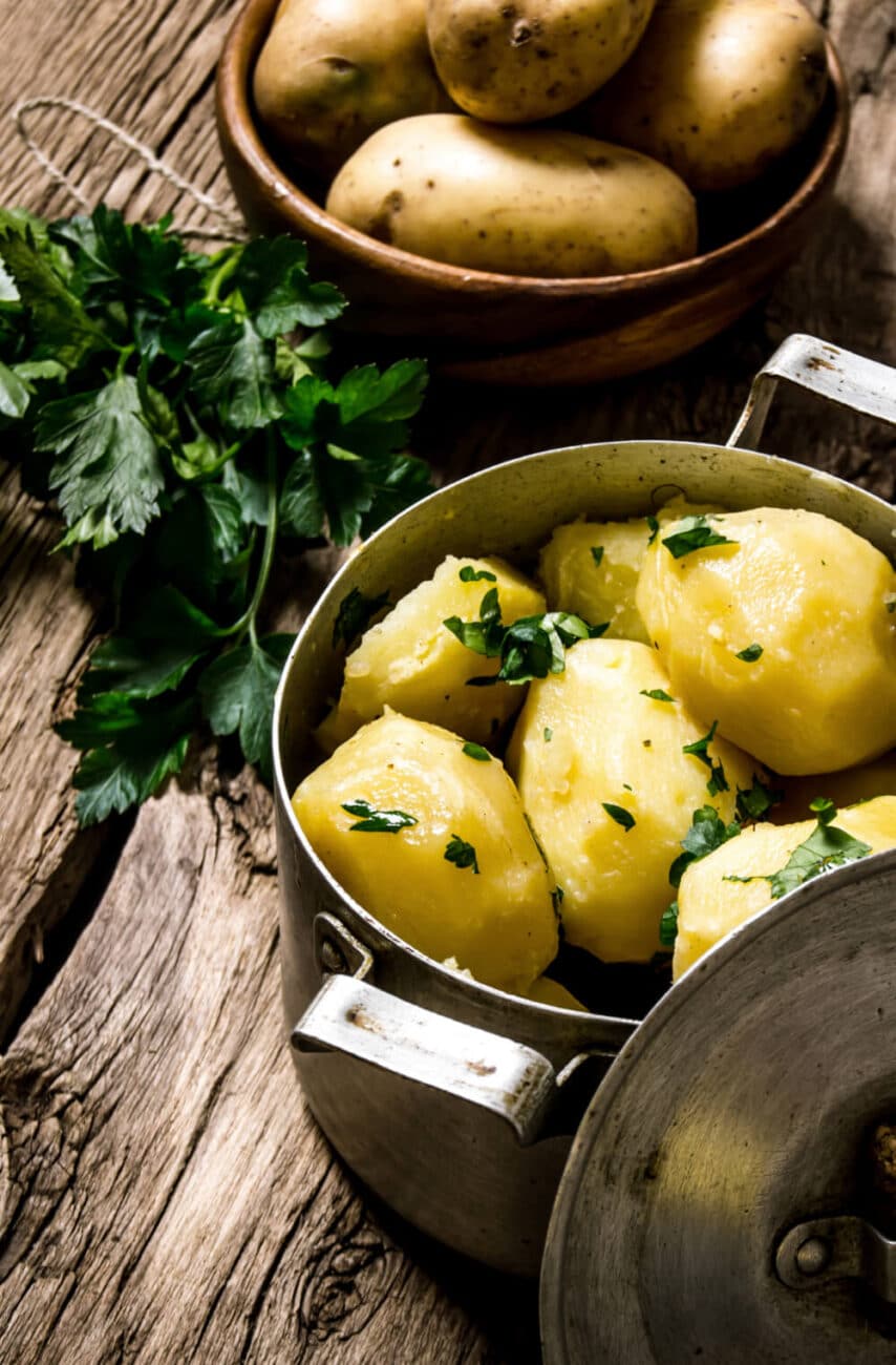 Spannende Kartoffeln Fr Kartoffelpree Bild