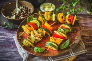 gemuesespiesse grillen