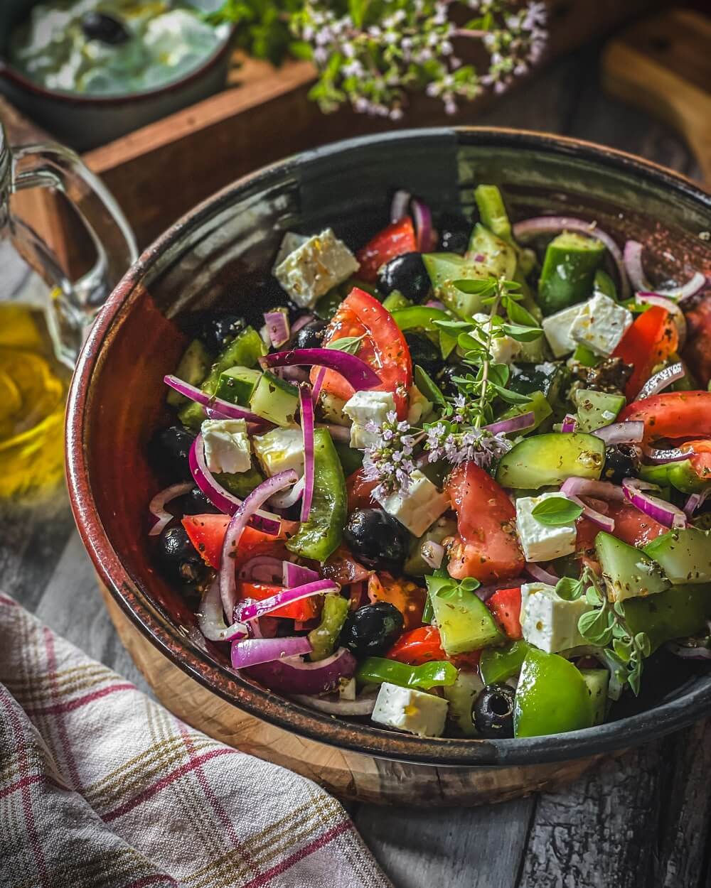 griechischer bauernsalat