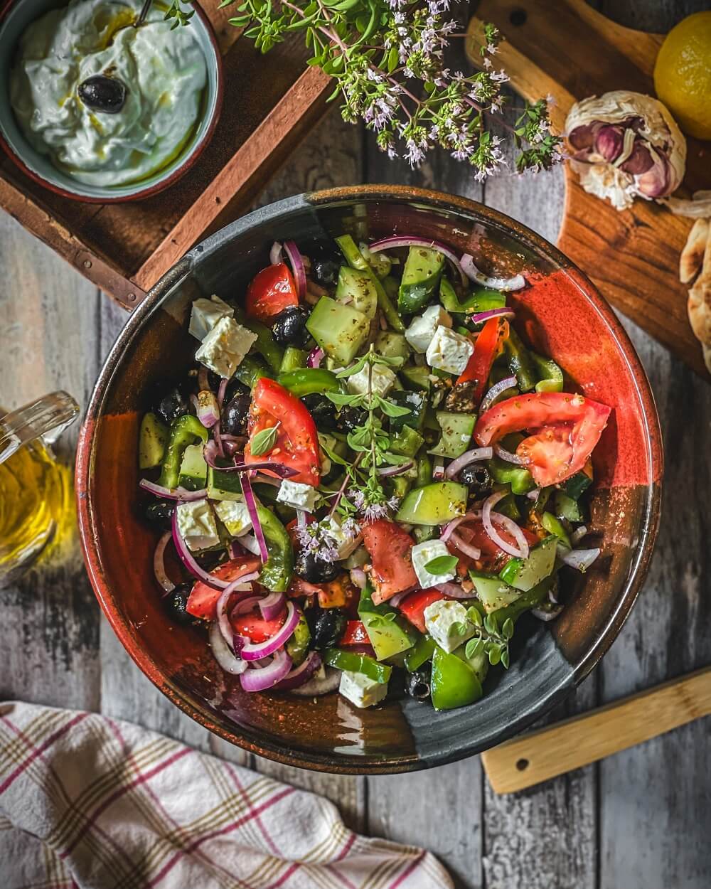griechischer salat rezept