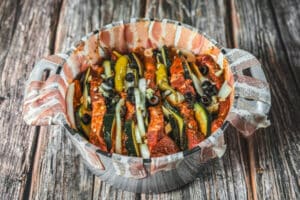 griechisches schichtfleisch gyros style schritt 6