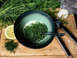 gurkensalat mit sahne - schritt 4