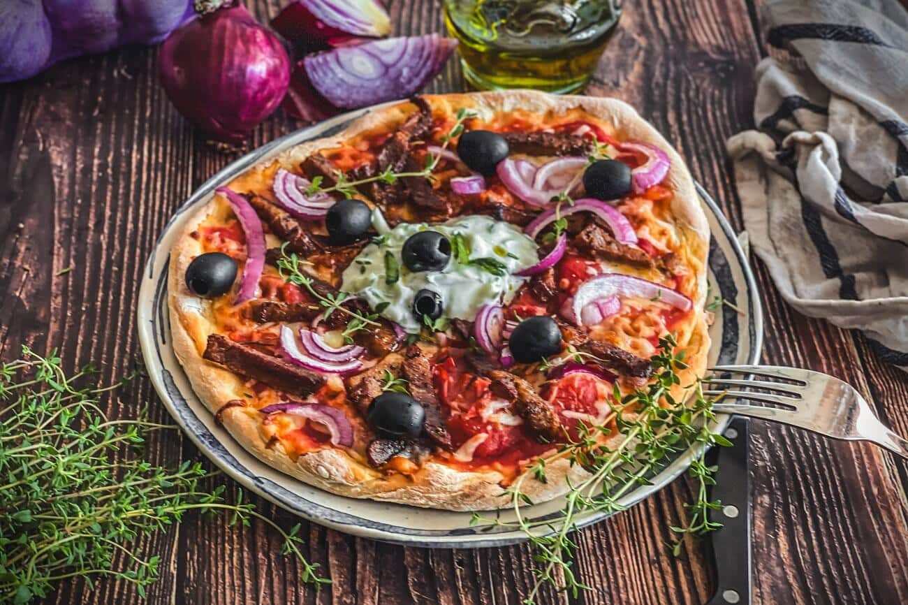 gyros pizza