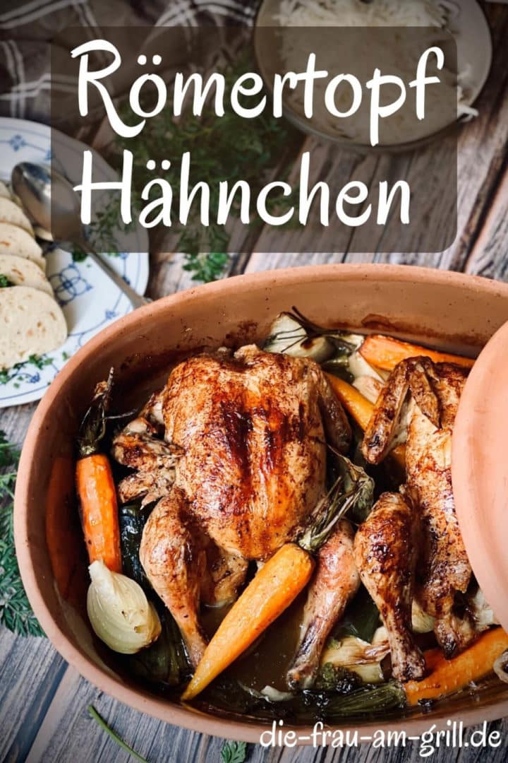 Hähnchen im Römertopf | Klassisches Rezept