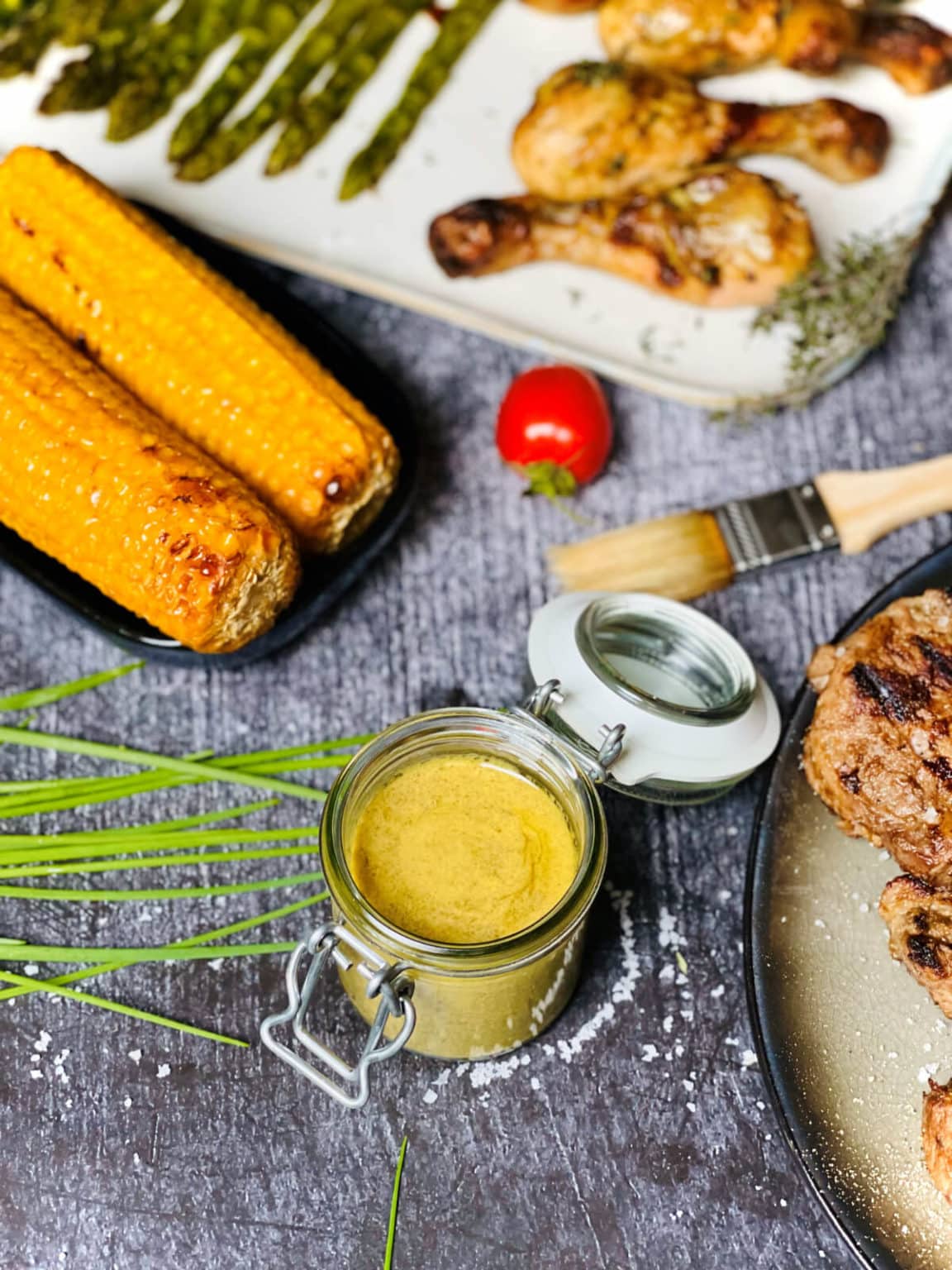 Honig Senf Marinade | für Fleisch, Fisch &amp; Gemüse