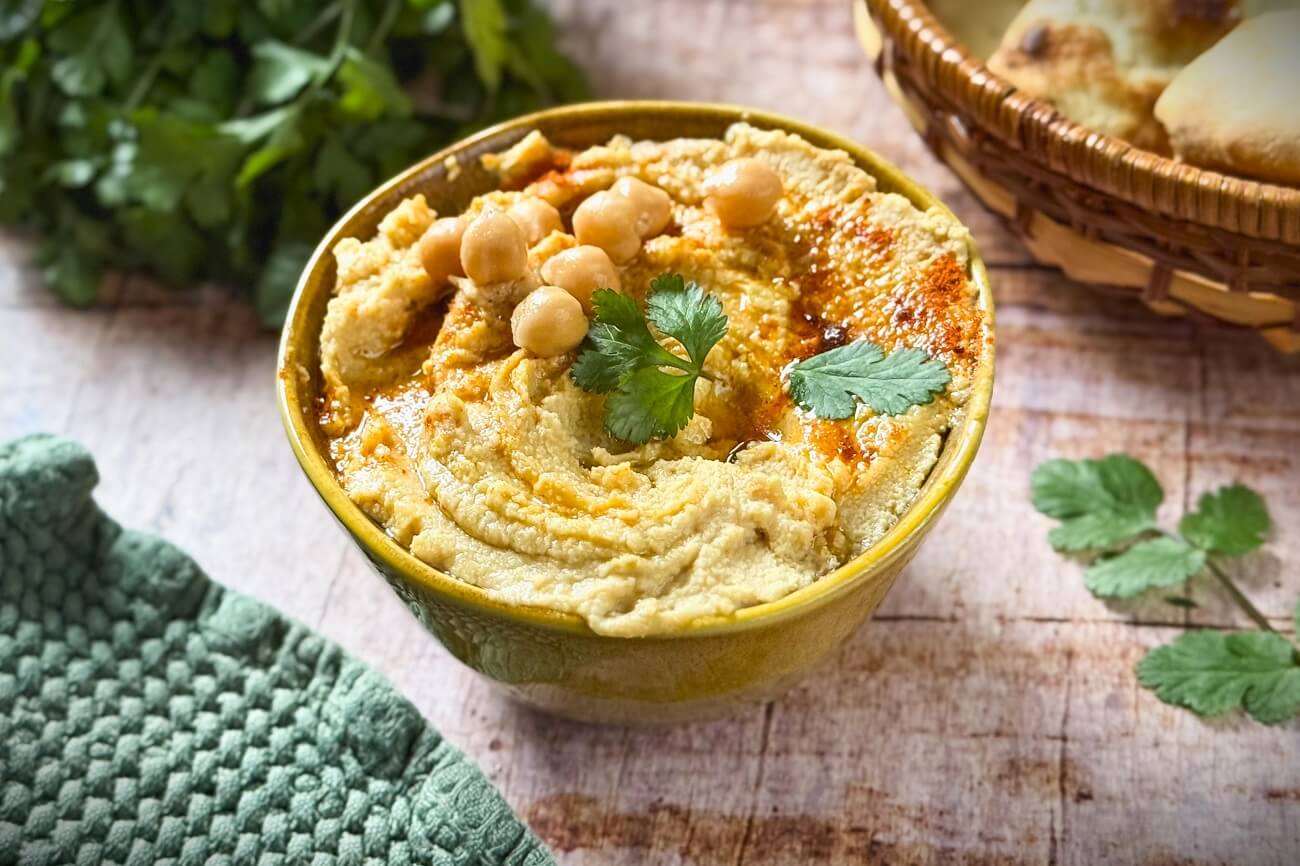 Hummus selber machen | leckerstes Blitz-Rezept