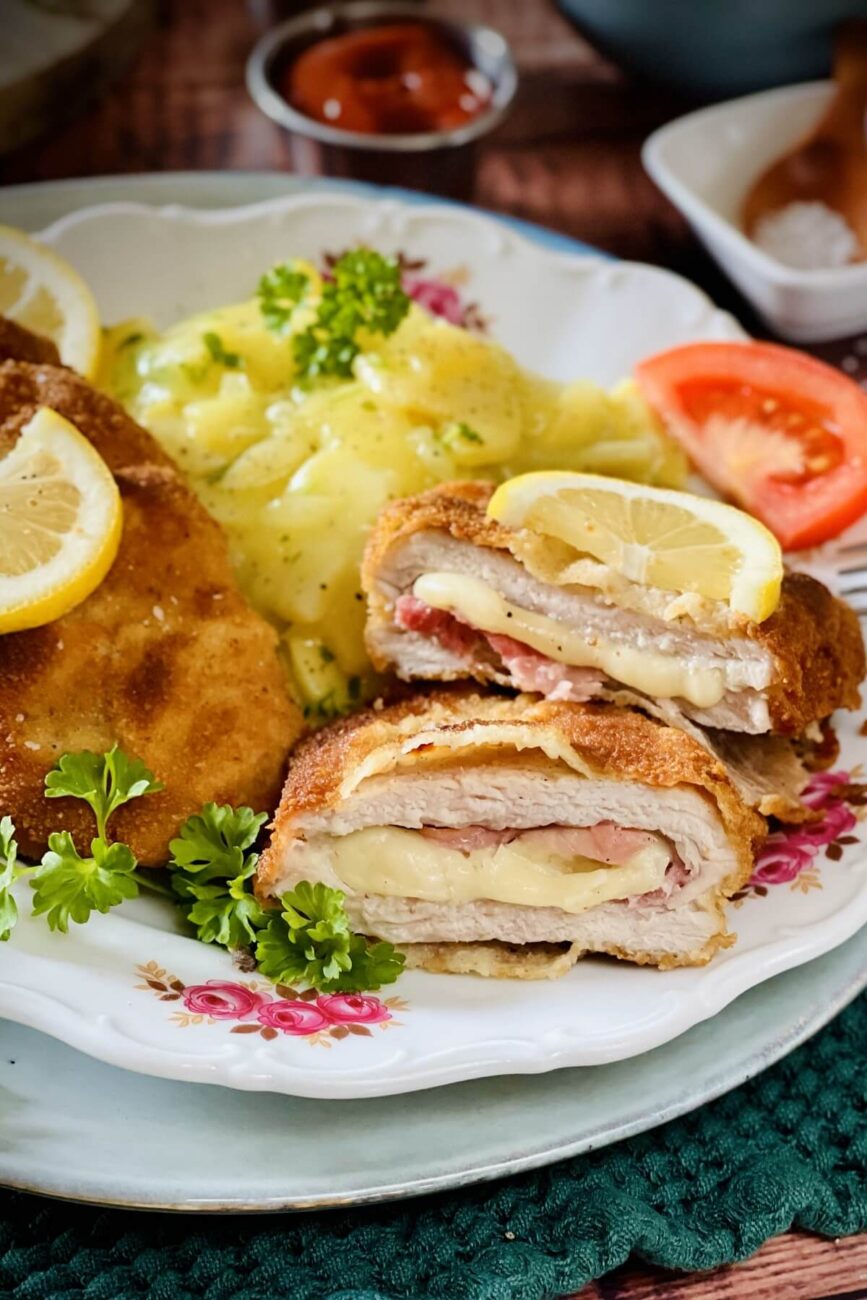 Cordon Bleu | Gefülltes Schnitzel