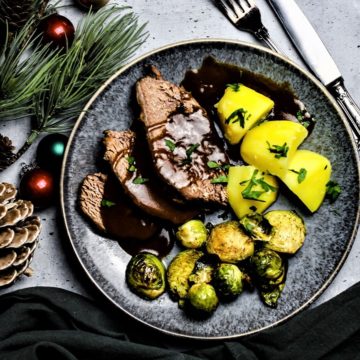 kalbstafelspitz rezept - die frau am grill