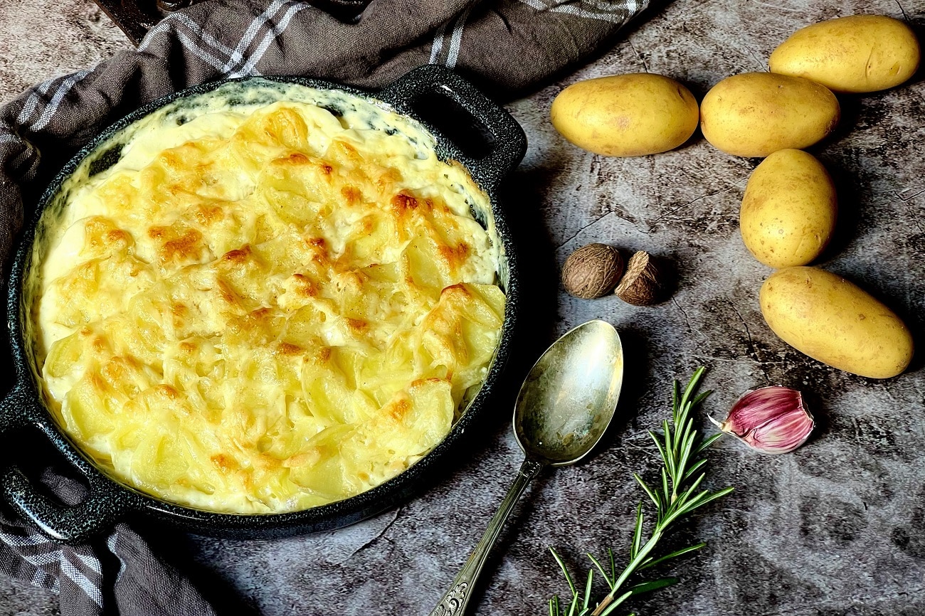 Klassischer Kartoffelauflauf Cremig Einfach Lecker