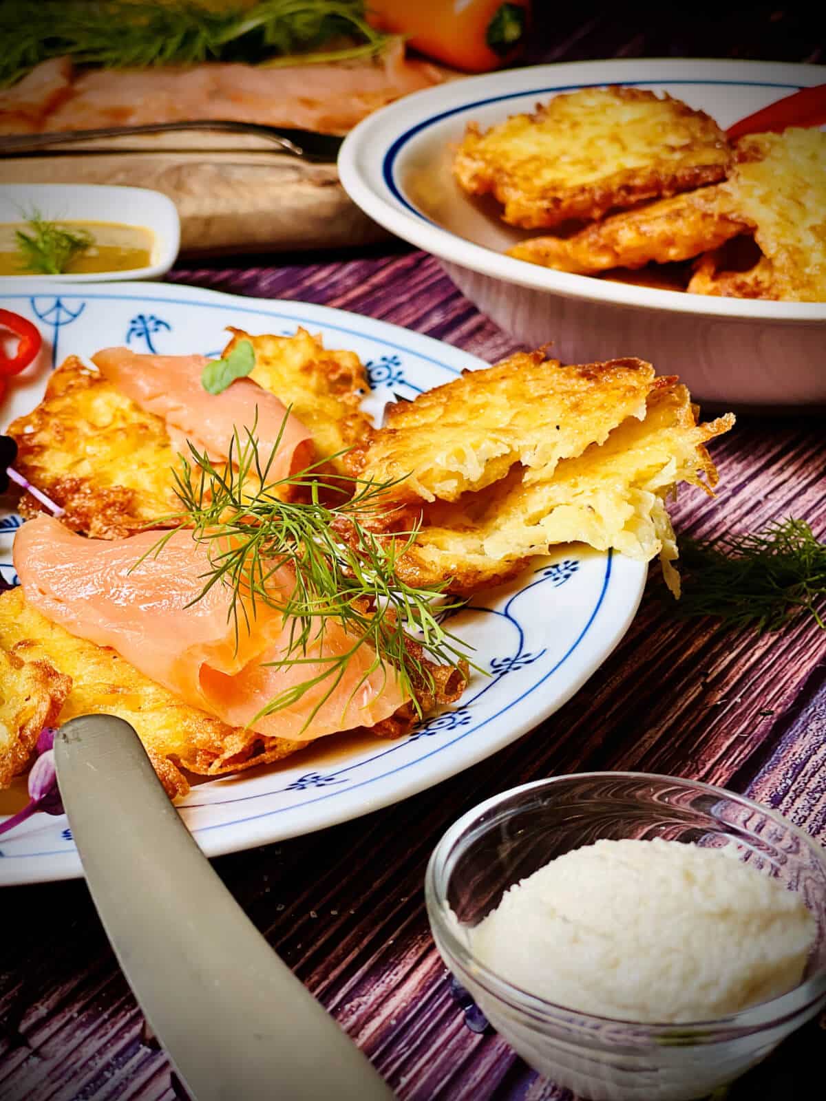 kartoffelpuffer aus rohen kartoffeln