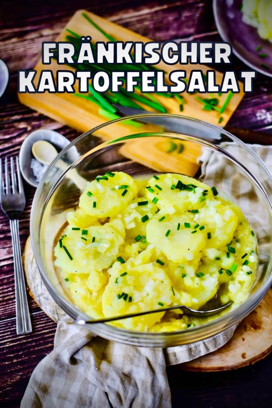 Fränkischer Kartoffelsalat | zu Bratwurst &amp; Schnitzel