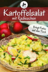 kartoffelsalat mit radieschen rezept pinterest - die frau am grill