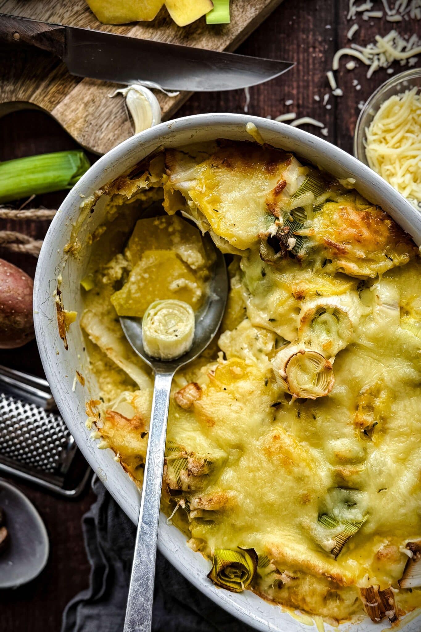 Kartoffel-Lauch-Auflauf | cremig & schnell Kartoffel-Lauch-Auflauf | cremig & schnell