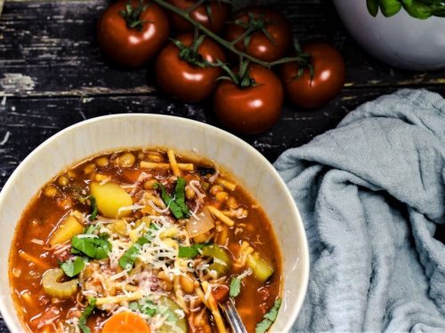 klassische minestrone