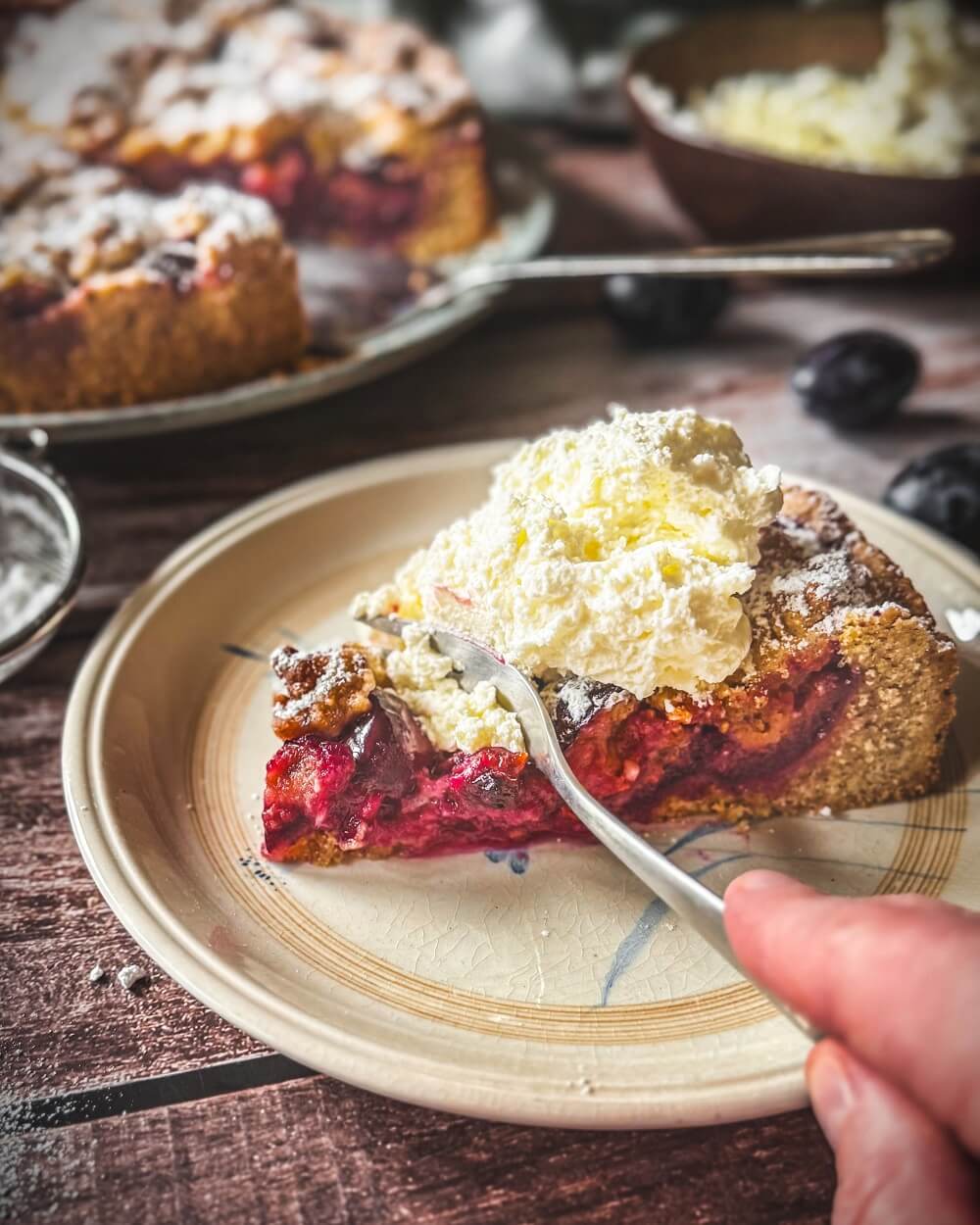klassischer zwetschgenkuchen