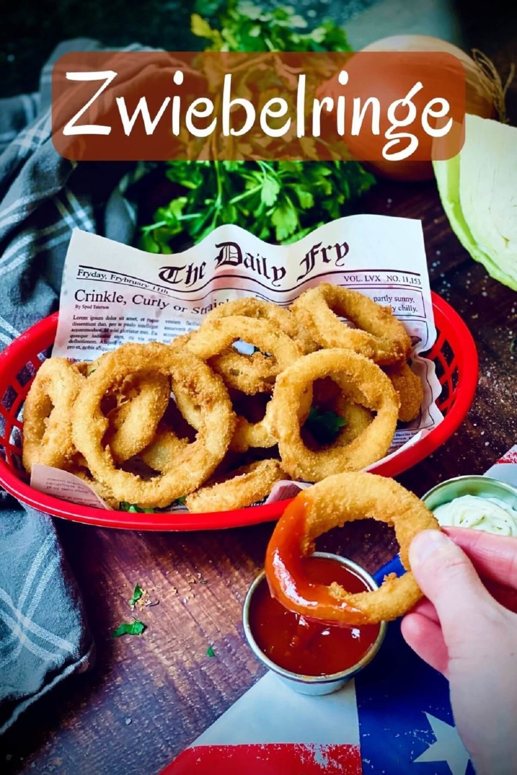 Onion Rings Rezept die krossen amerikanischen Zwiebelringe
