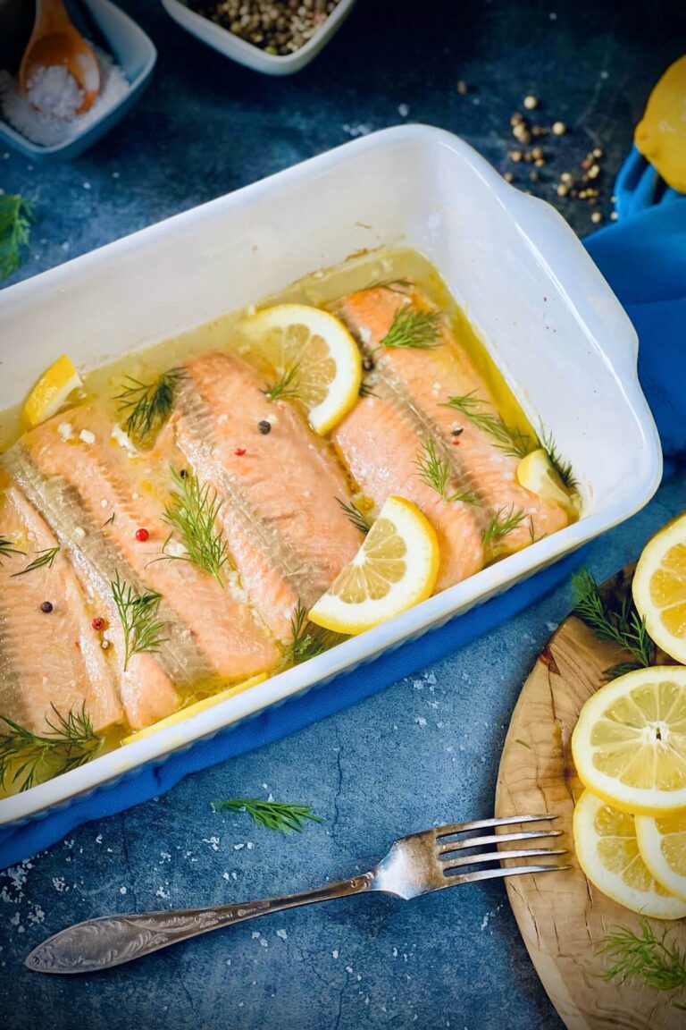 Wunderbar Zubereitung Lachs Im Ofen Ebenbild