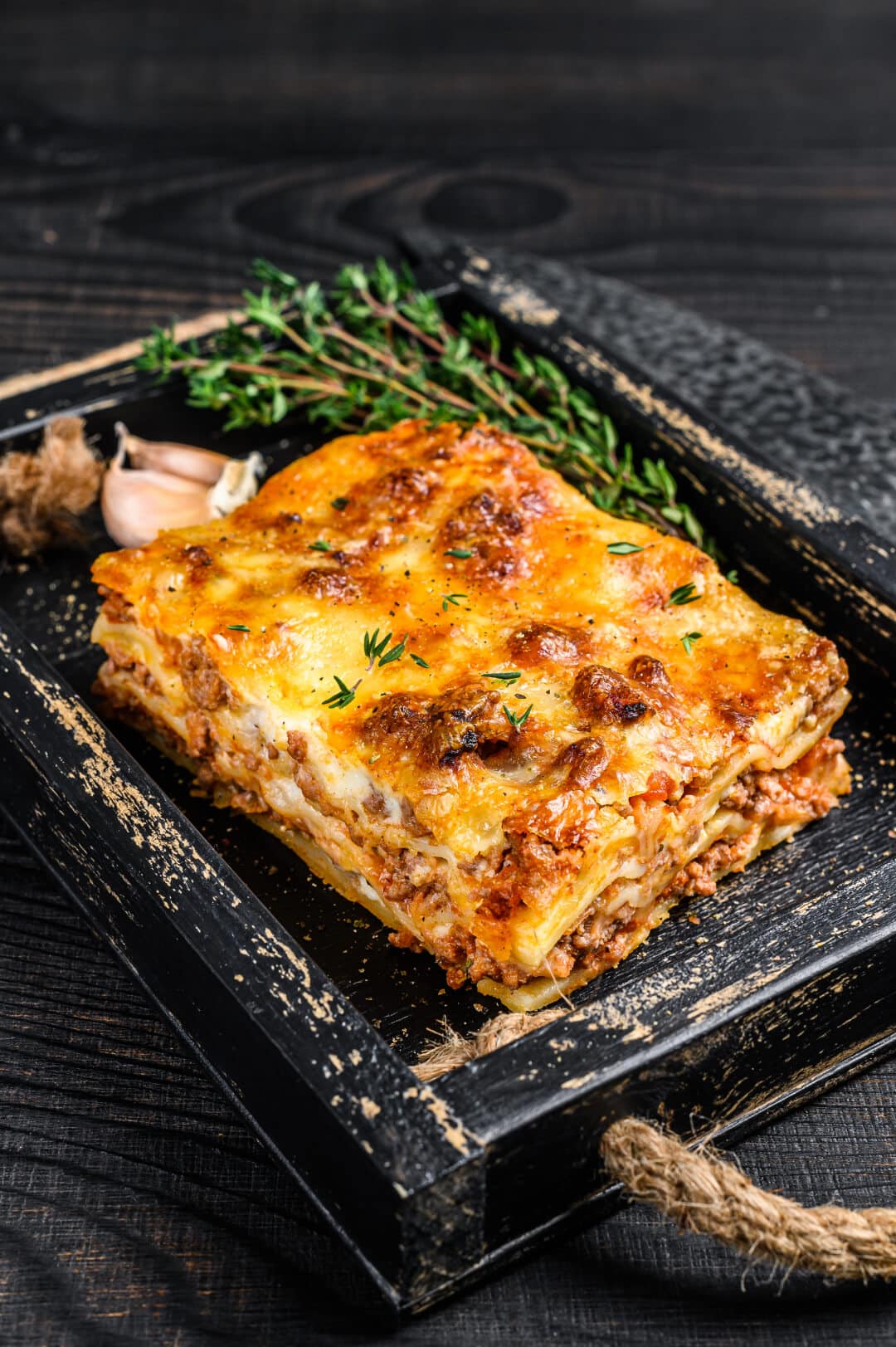 lasagne erhitzen