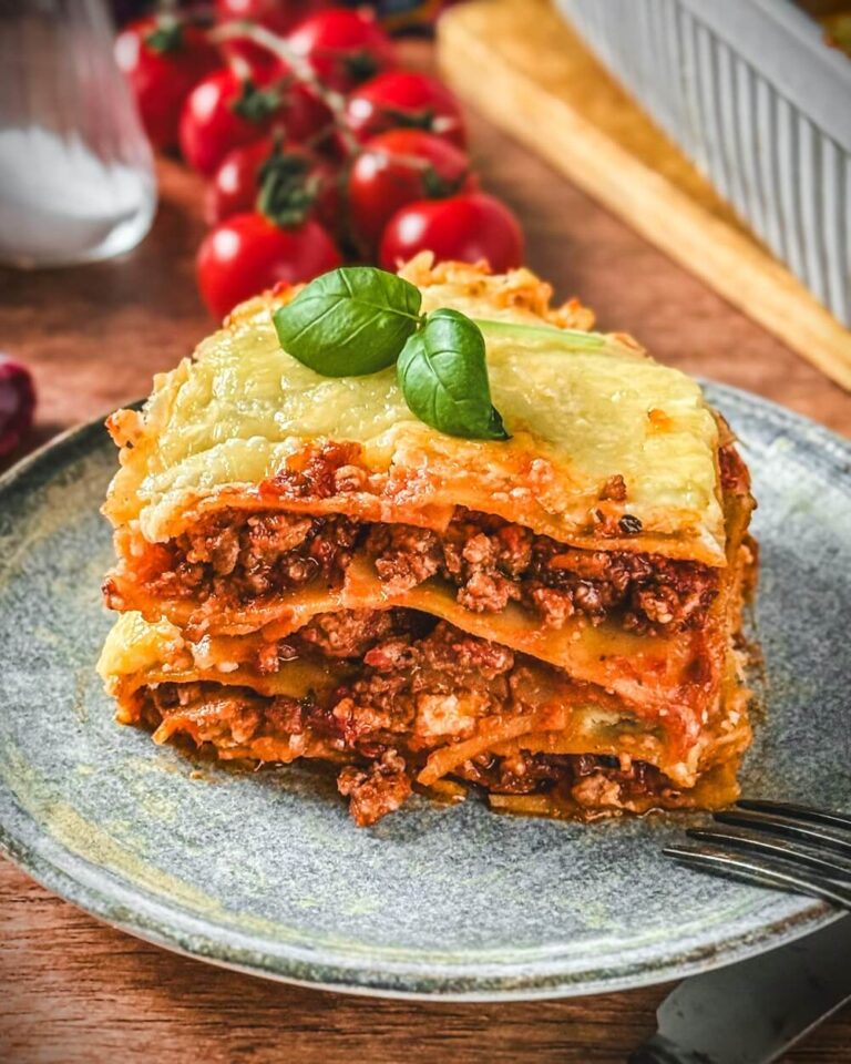 Spannende Rezept Hackfleisch Lasagne Bild
