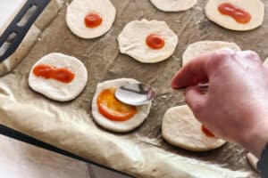 mini pizza zubereitung schritt 2