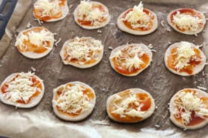 mini pizza zubereitung schritt 3