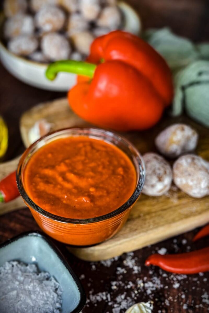 Mojo Rojo Rezept | kanarische Sauce