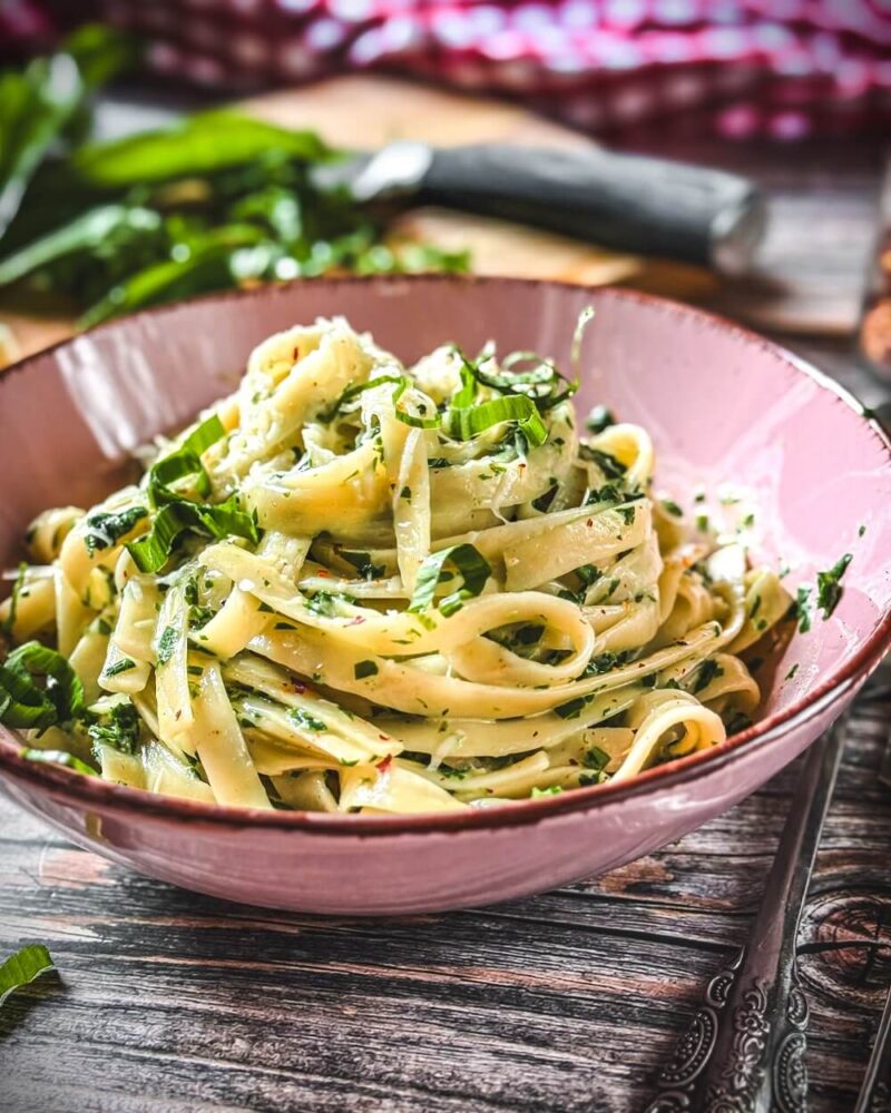 Pasta Mit Barlauch
