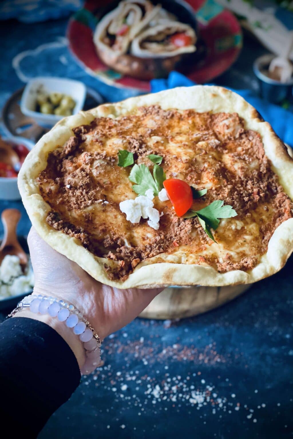 Lahmacun Rezept | leckere türkische Pizza