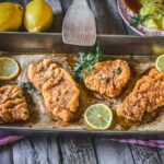 panierte schnitzel im backofen
