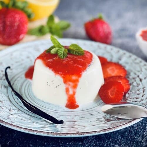 panna cotta rezept