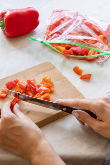 Paprika einfrieren | Anleitung zur richtigen Aufbewahrung