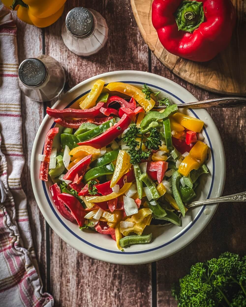 paprika salat rezept