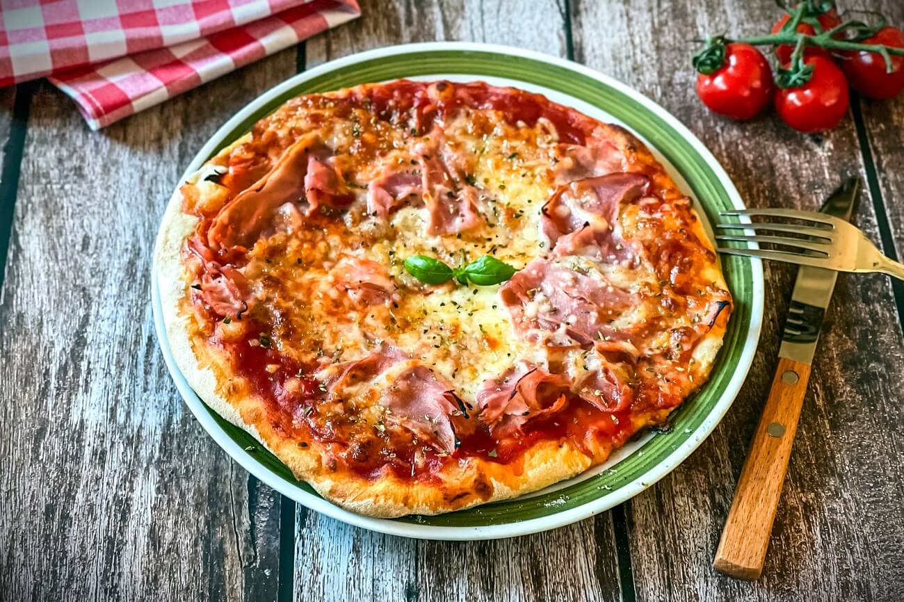 pizza prosciutto
