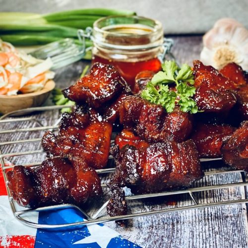 pork belly burnt ends rezept