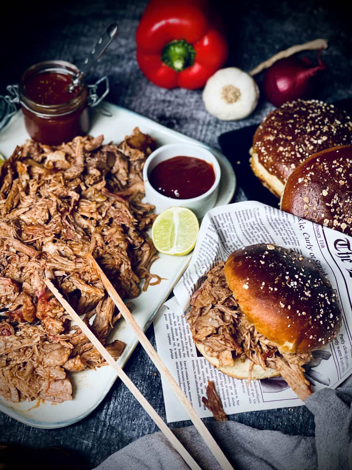 pulled pork aus dem dutch oven