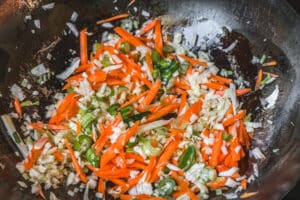 pulled pork fruehlingsrollen schritt 2