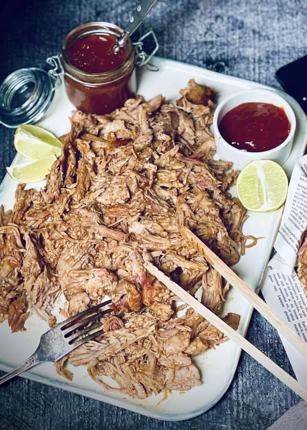 pulled pork kugelgrill