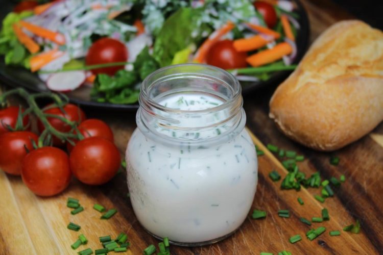 ranch dressing rezept - die frau am grill