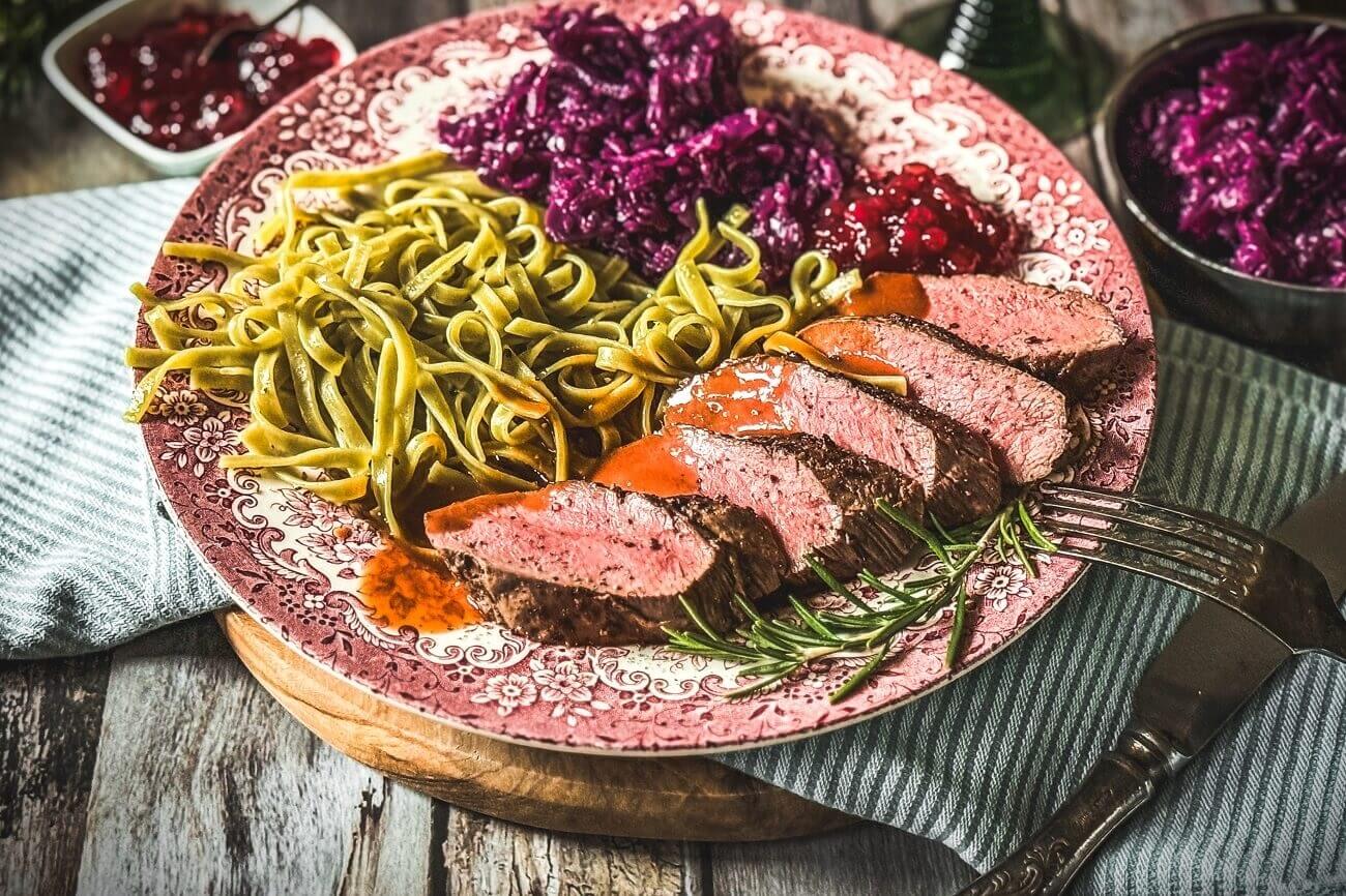 Rehrücken Rezept mit perfekter Soße