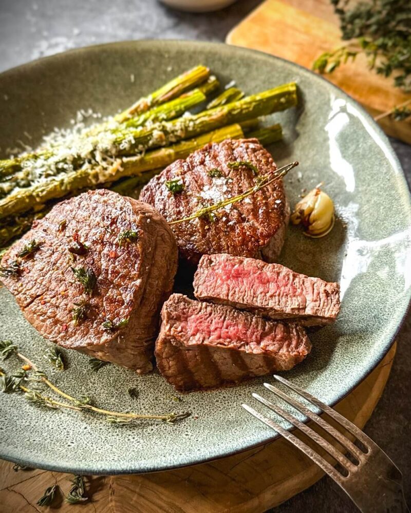Rinderfilet Am Stck Medium Braten Backofen