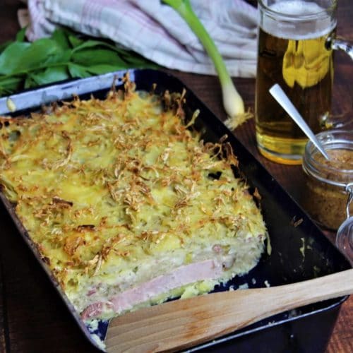 roesti auflauf mit kassler - rezept - die frau am grill